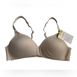 Warner's Beige Seamless T-Shirt Bra wireless